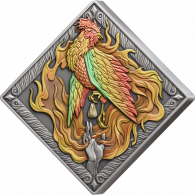 "Aitvaras" coin (from the series “Lithuanian mythical creatures”)