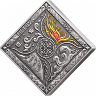 "Aitvaras" coin (from the series “Lithuanian mythical creatures”)