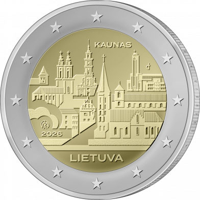 Coin dedicated to Kaunas