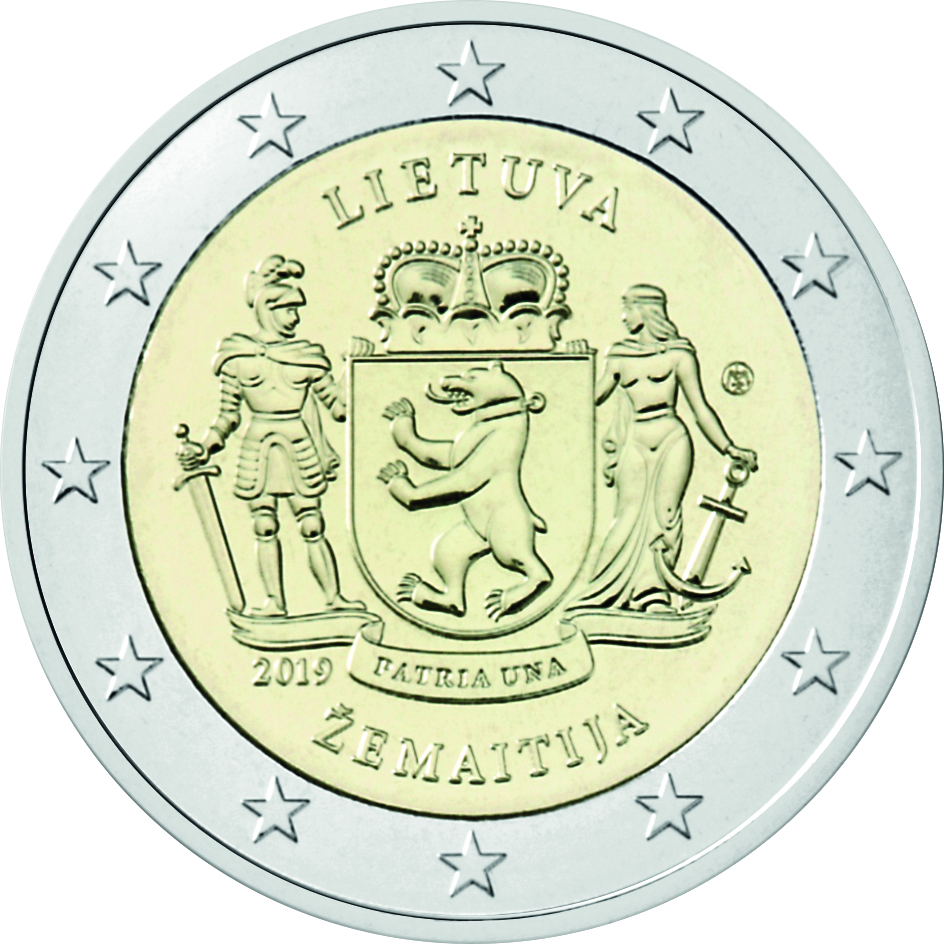 Žemaitijai skirtos naujos monetos pristatymas