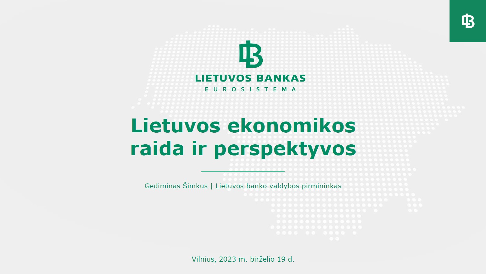 Ekonomika atvėso, bet prognozuojamas laipsniškas atsigavimas