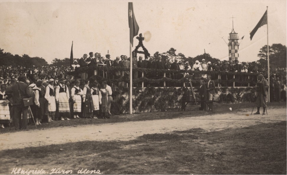 Pirmoji Jūros dienos šventė Klaipėdoje. 1934 m.