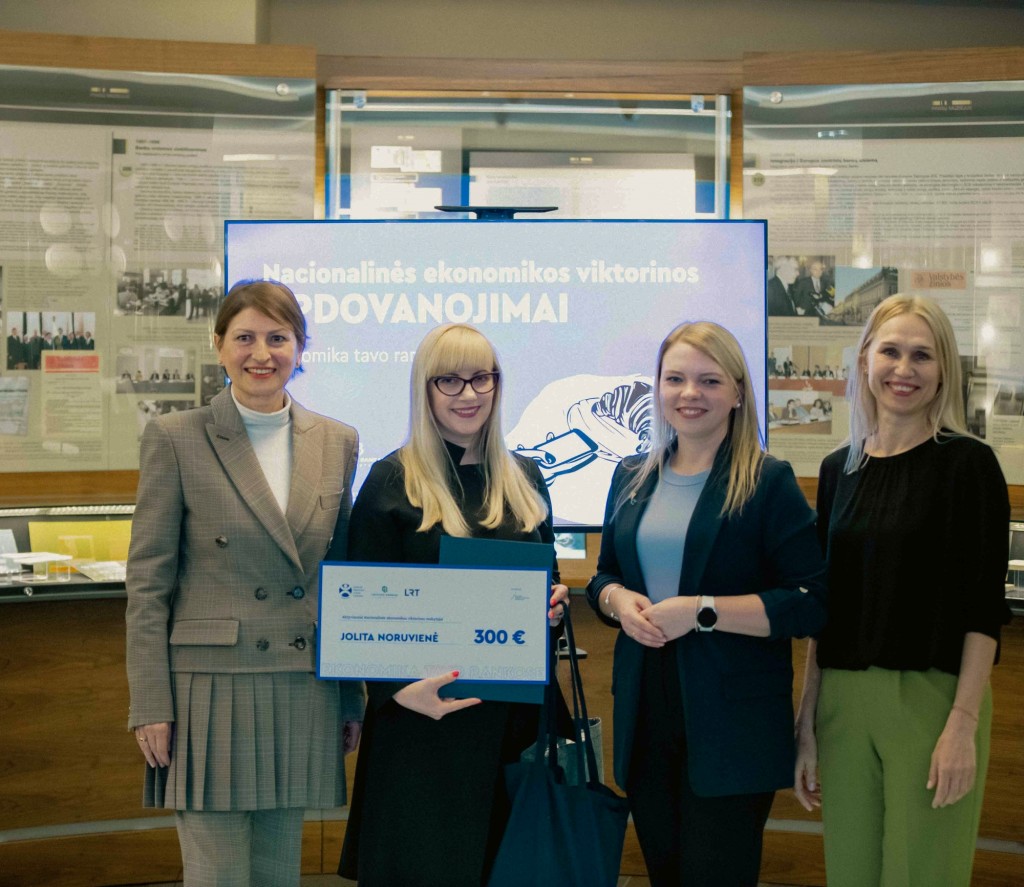 Ekonomikos žinovai pagerbti Pinigų muziejuje