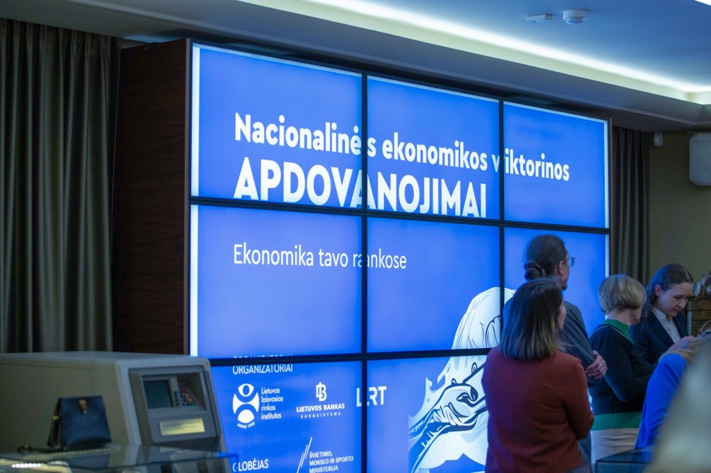 Ekonomikos žinovai pagerbti Pinigų muziejuje