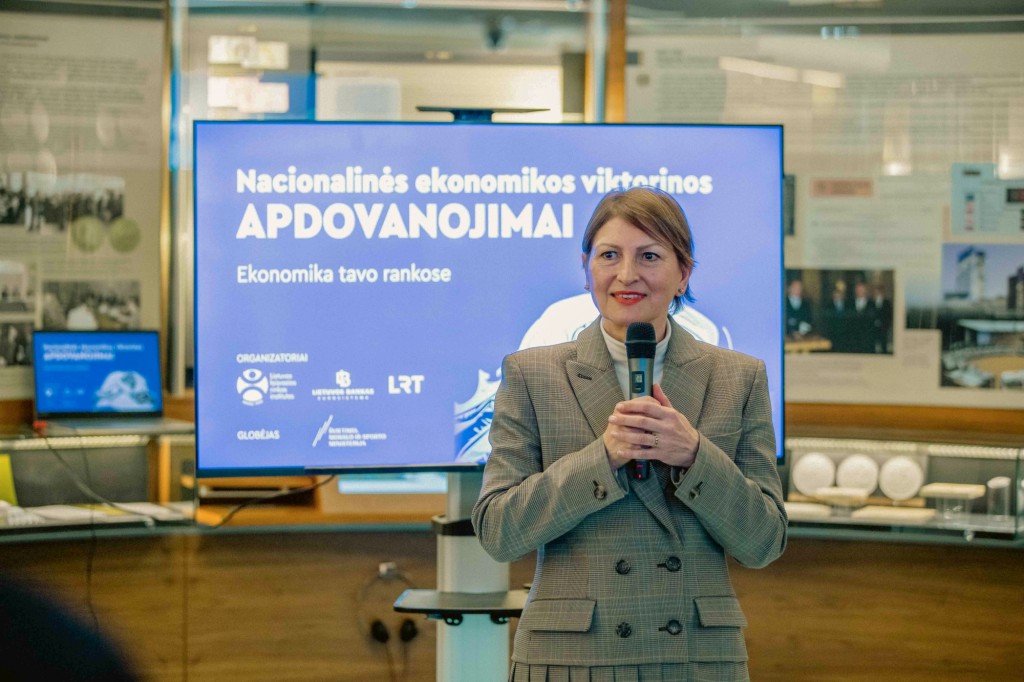 Ekonomikos žinovai pagerbti Pinigų muziejuje