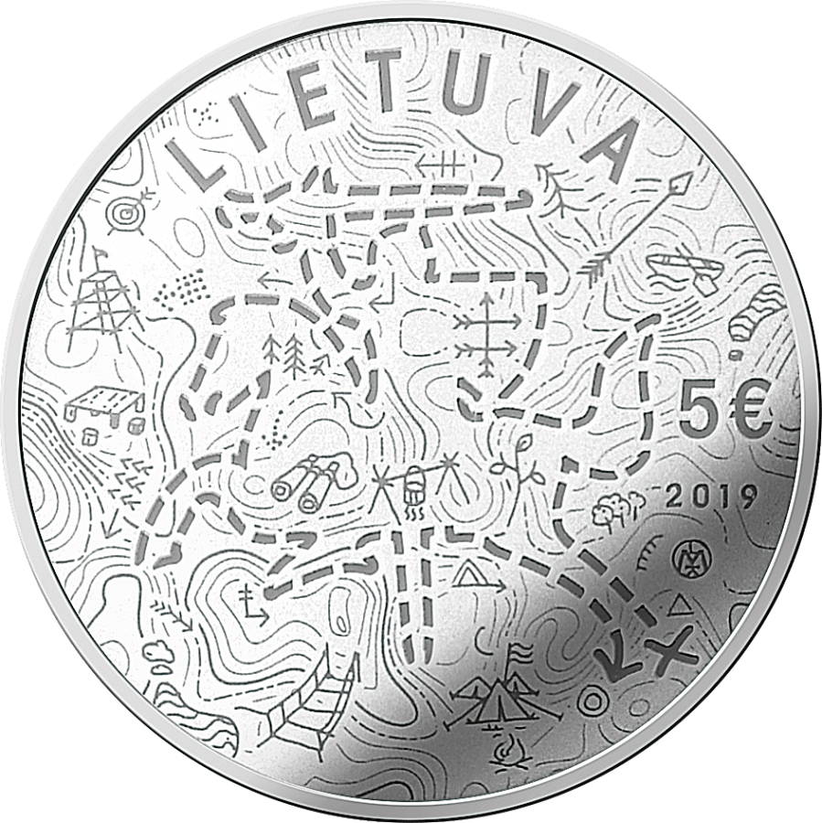 5_Eur_moneta_Skautams_aversas.png