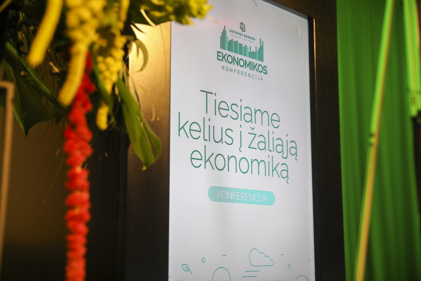 Ekonomikos konferencija „Tiesiame kelius į žaliąją ekonomiką“