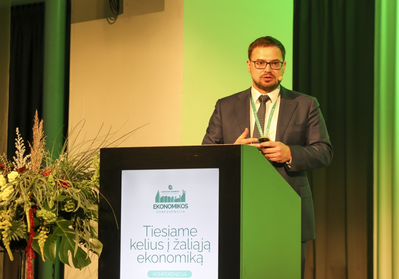 Ekonomikos konferencija „Tiesiame kelius į žaliąją ekonomiką“