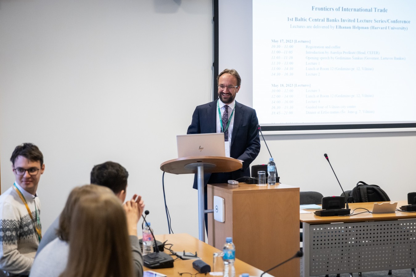 Pirmasis Baltijos šalių centrinių bankų kviestinių tyrėjų paskaitų ciklas ir konferencija