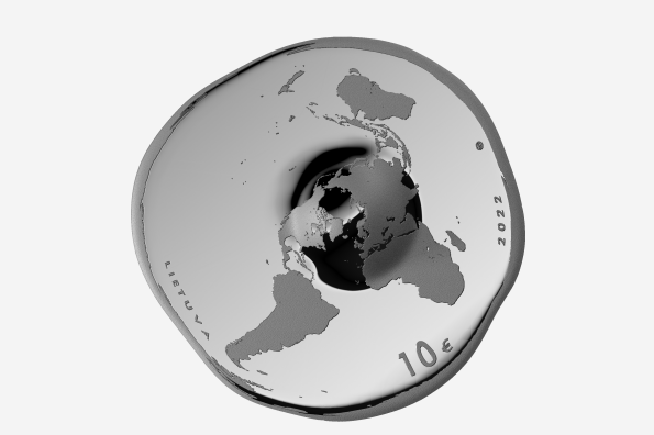 Moneta "Nėra planetos B"