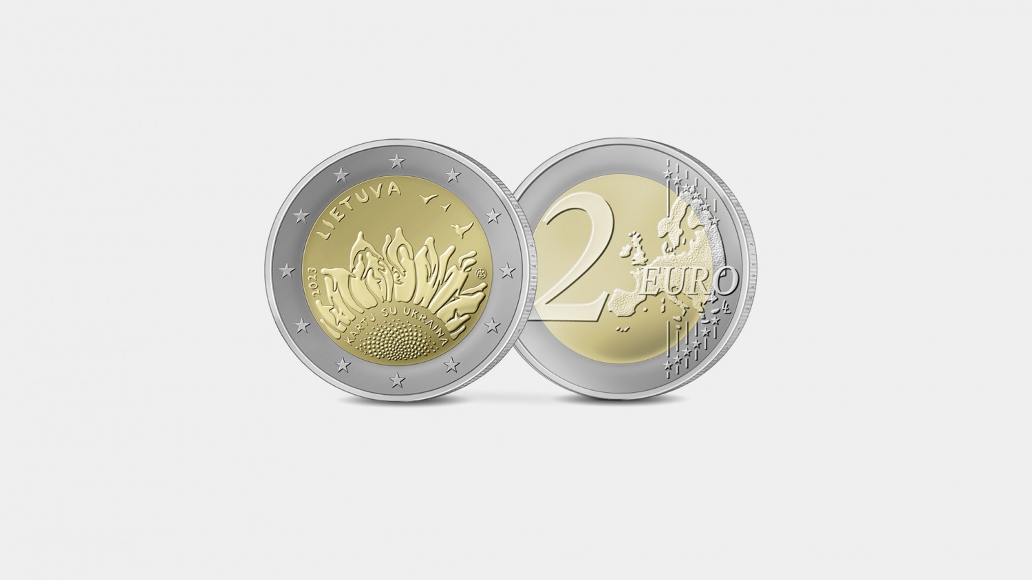 Bank of Lithuania to issue a coin “Together with Ukraine” in aid to Ukraine