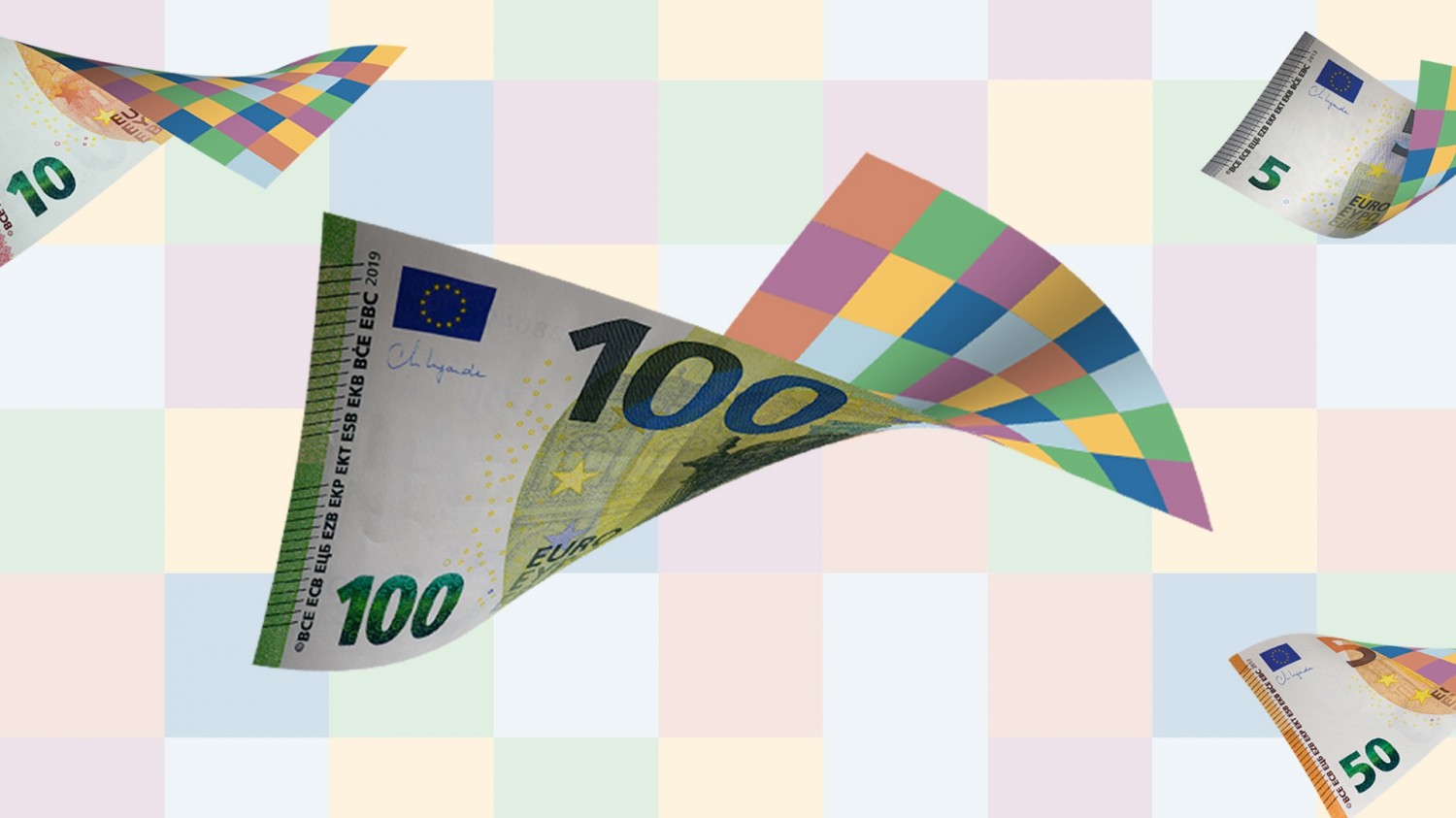 ECB pradeda būsimų eurų banknotų dizaino konkursą