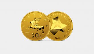Bank of Lithuania commemorates the centenary of the Constitution of the State of Lithuania with a gold coin