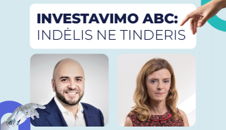 Indėlis – ne tinderis*: Lietuvos bankas kviečia permąstyti požiūrį į investavimą