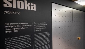 Pinigų muziejuje – nauja paroda „Stoka. Nuo planinės ekonomikos saulėlydžio iki nepriklausomos Lietuvos pinigų reformos (1985–1995)“