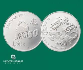 20 eurų sidabro moneta, skirta Vydūno 150-osioms metinėms.jpg