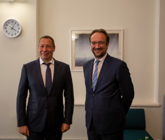 Įvyko Lietuvos ir Ukrainos centrinių bankų vadovų susitikimas
