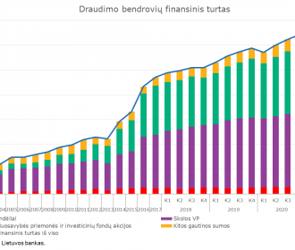 Kur ir kiek investuoja draudimo bendrovės
