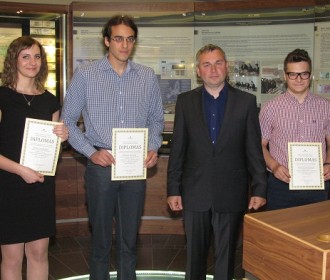 J. Latakaitė, M. Šuminas, R. Kuodis ir J. Karmelavičius