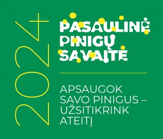 Pasaulinė pinigų savaitė sieks didinti jaunimo finansinį raštingumą