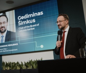 Gediminas Šimkus: Resilience of the Baltic States – a reality based on investor confidence