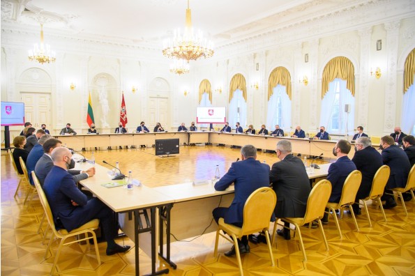 G. Šimkus dalyvavo diskusijoje dėl Lietuvos ekonomikos atsparumo