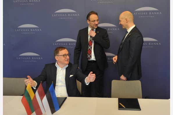 Baltijos šalių centriniai bankai bendradarbiaus Lietuvos atstovui vadovaujant TVF Šiaurės ir Baltijos šalių grupei