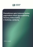 Pranešimas Lietuvos Respublikos Seimui (2025 m. spalio mėn.)