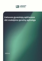 Lietuvos gyventojų apklausos dėl mokėjimo įpročių apžvalga (2025 m.)